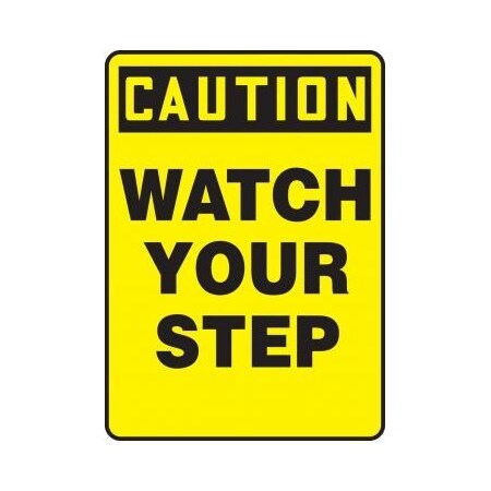 OSHA CAUTION SAFETY SIGN WATCH YOUR MSTF628VP